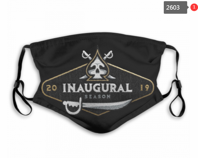 NFL Oakland Raiders #52 Dust mask with filter->nfl dust mask->Sports Accessory